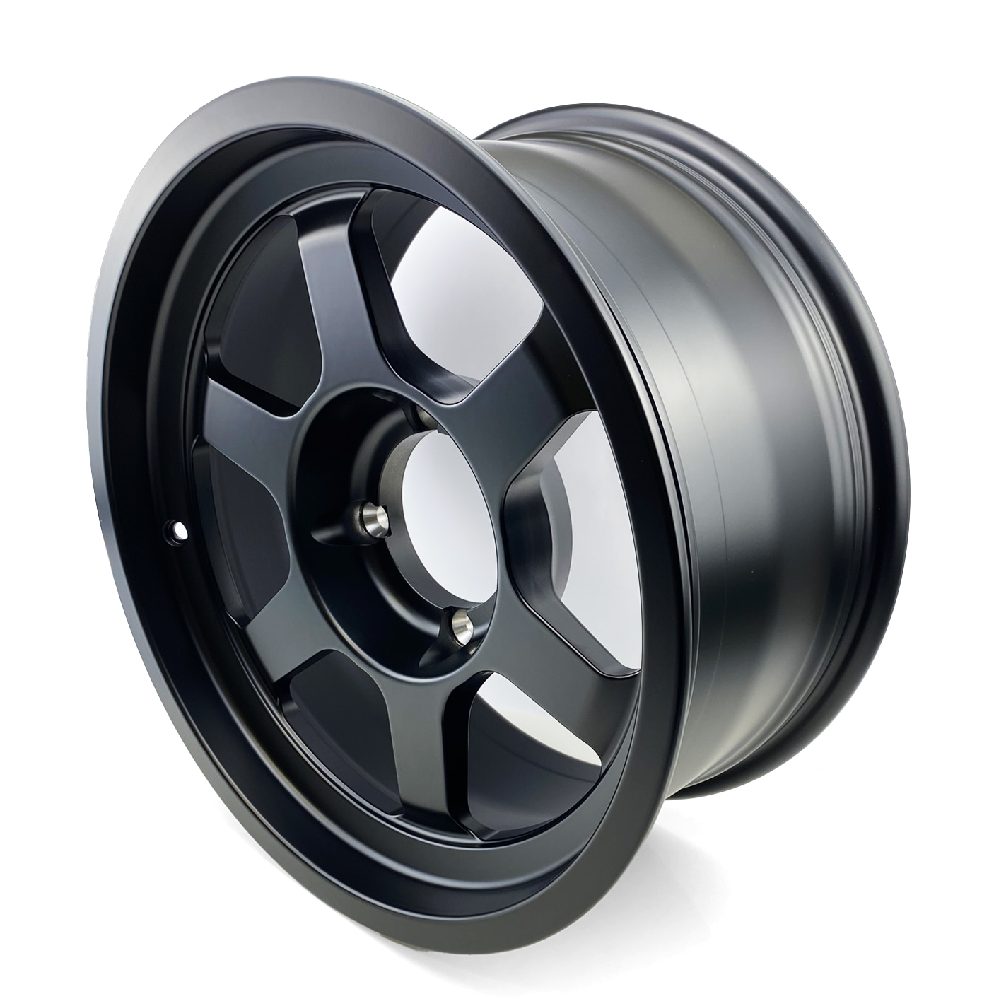 17x8 UHD FORGED 6 SPOKE WHEELS, 4/136 (4x136) UTV SXS MOTORSPORT DRIFT RALLY image 1