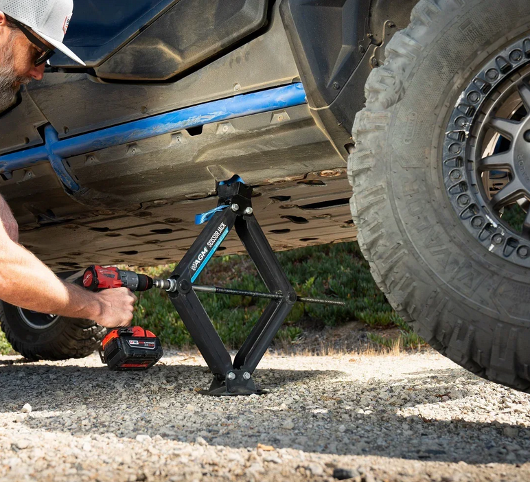 AGM 910Kg SCISSOR HEAVY DUTY OFF ROAD HIGH LIFT JACK thumbnail 4