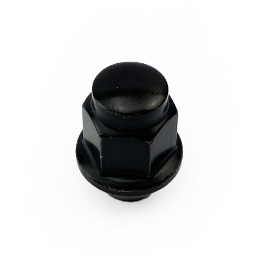 LUG NUT M10x1.25 BEVELED BLACK thumbnail 3