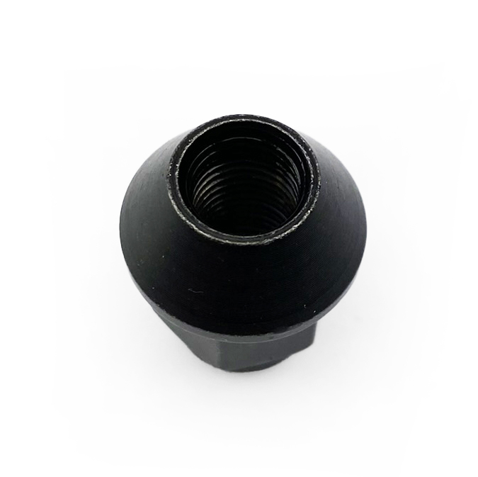 LUG NUT M10x1.25 BEVELED BLACK thumbnail 4
