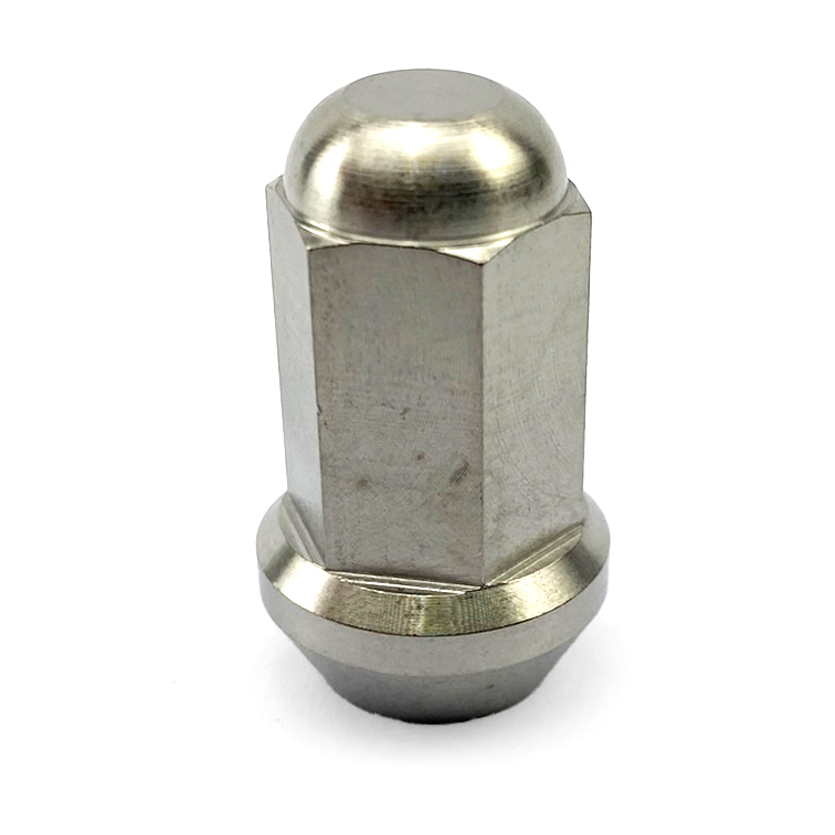 TITANIUM GR5 LUG NUT M10X1.25, BEVELED NUT / EACH / QUAD TRAILER