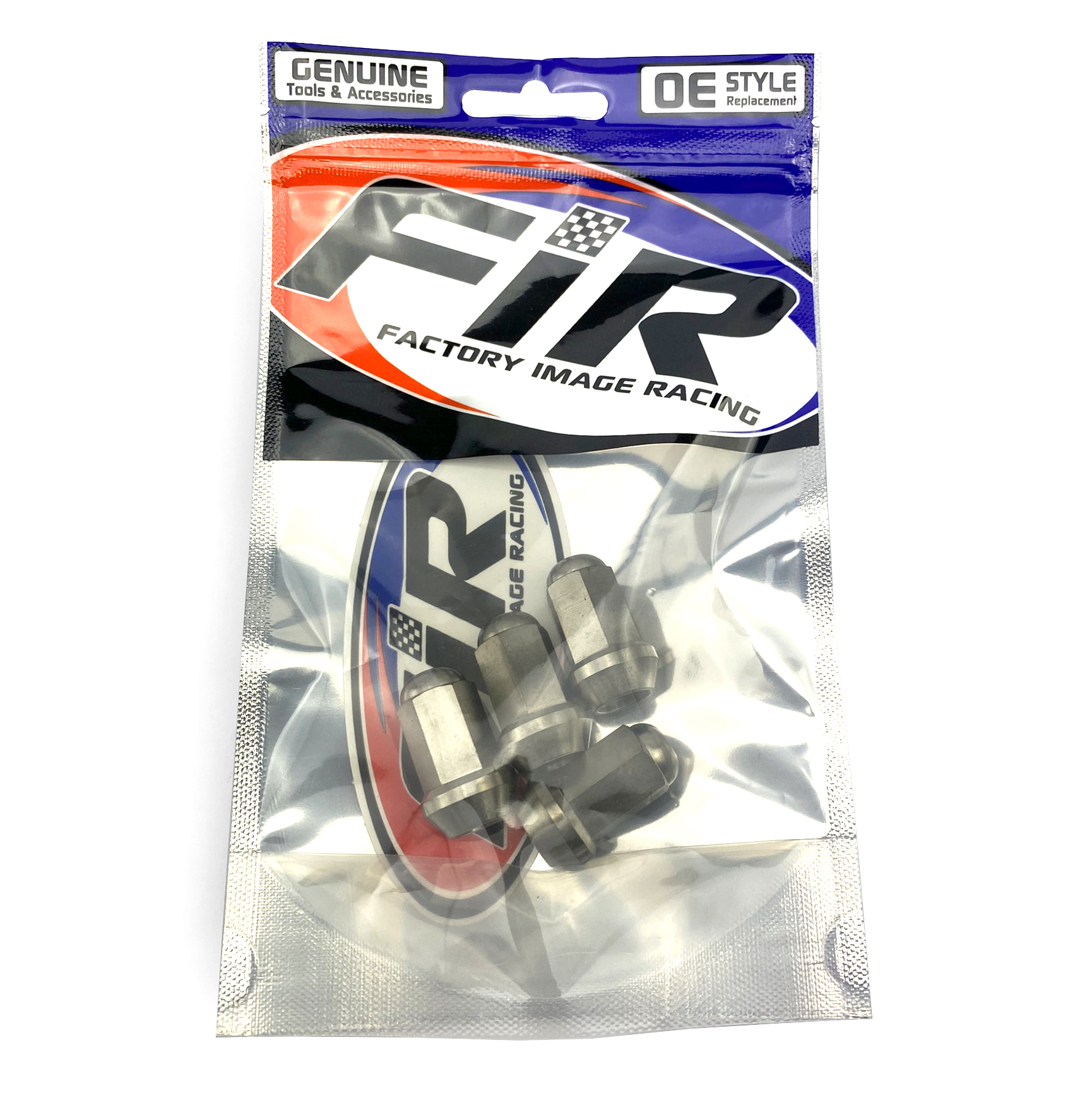 TITANIUM GR5 LUG NUT M10X1.25, BEVELED NUT / PACK OF 4 / QUAD TRAILER thumbnail 3