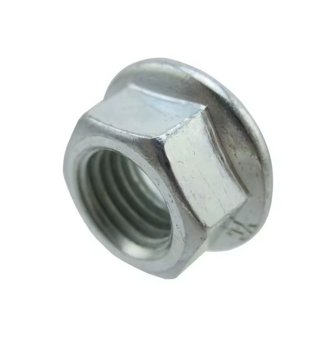 FLANGED NUT M10x1.25 FLANGE OPEN STEEL OEM OPEN END LUG UNIVERSAL thumbnail 2