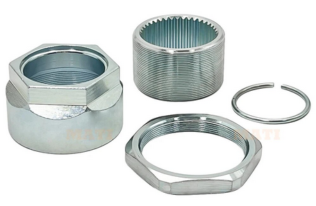 AXLE JAM LOCK NUT HONDA TRX 250 300 400 450 90308-HB9-000 43127-HA2-000 90307-HA2-000 90652-HA2-000 image 1