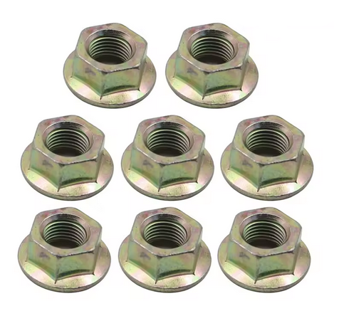 8Pcs FLANGED WHEEL NUTS POLARIS RANGER SPORTSMAN SCRAMBLER SPORT XPLORER TRAIL BOSS 7542459 image 1