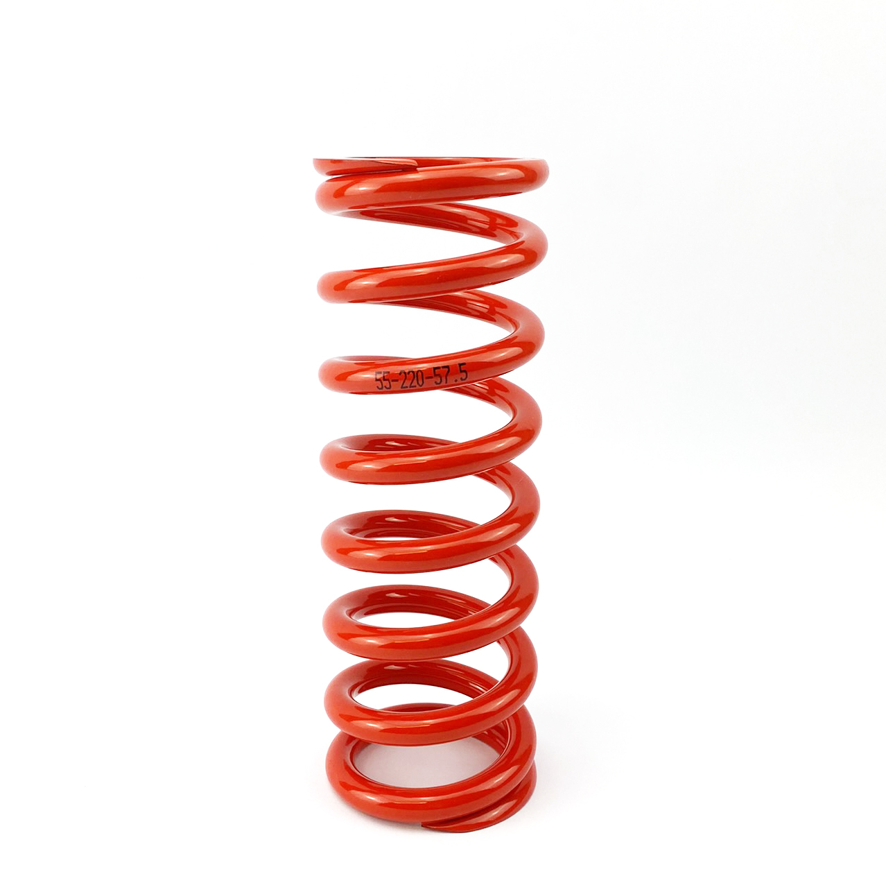 Shock Absorber Spring -57.5N (55x220) Red, 55-220-575, HIGH PERFORMANCE SHOCK SPRING, K-TECH SUSPENSION