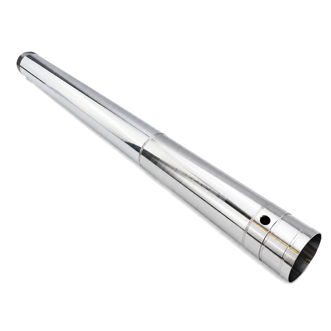 FRONT FORK TUBE SLIDE PIPE CHROME 48MM WP 595mm image 1
