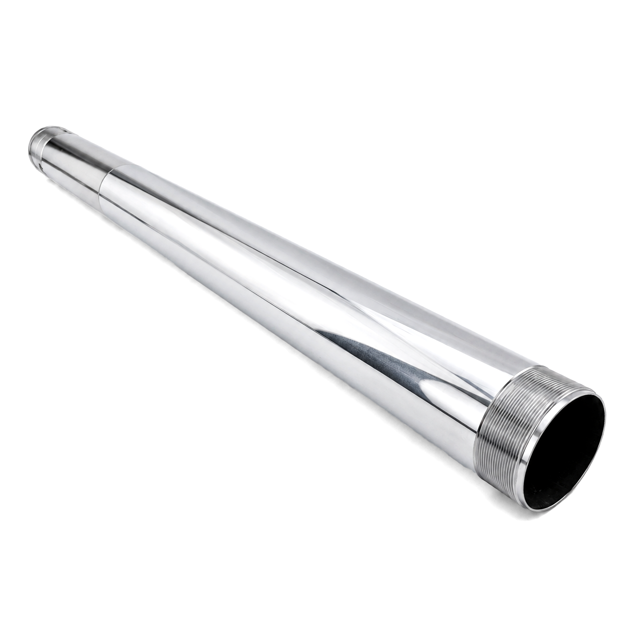 FRONT FORK TUBE SLIDE PIPE CHROME 48MM WP 595mm thumbnail 2
