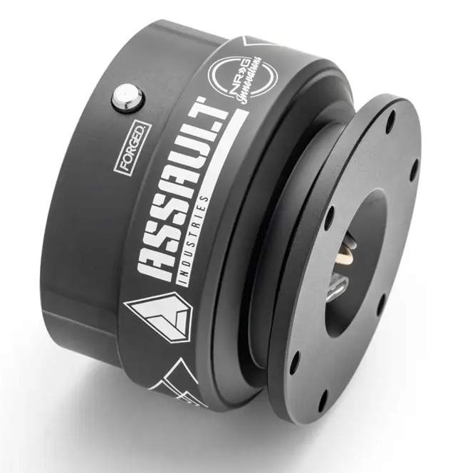UNIVERSAL 6 BOLT STEERING WHEEL QUICK RELEASE, SUPERATV SW-U-QR7-HUB thumbnail 2