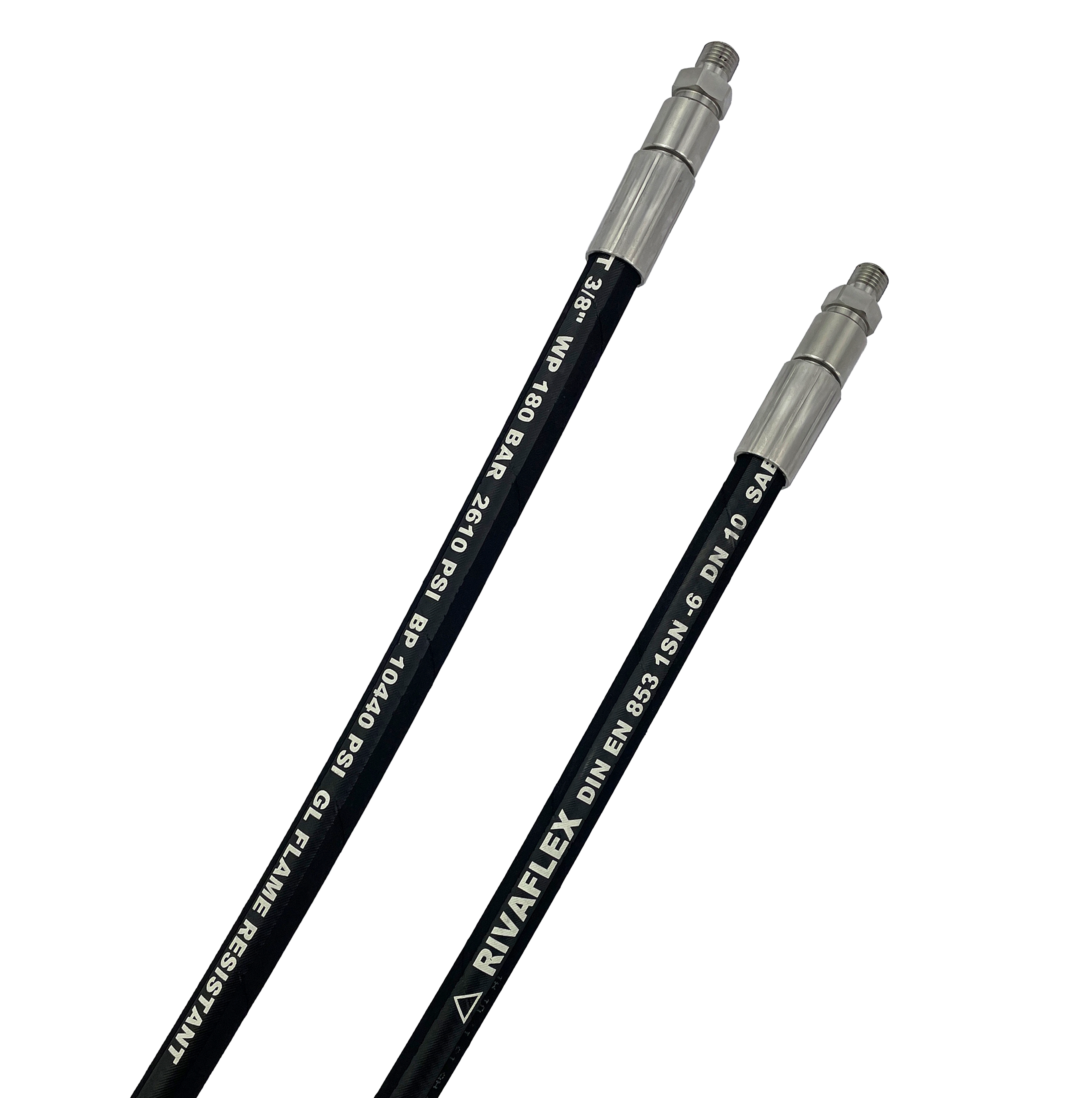 LEN PERFORMANCE SHOCK RESERVOIR HYDRAULIC HOSE LU4-50001HO image 1