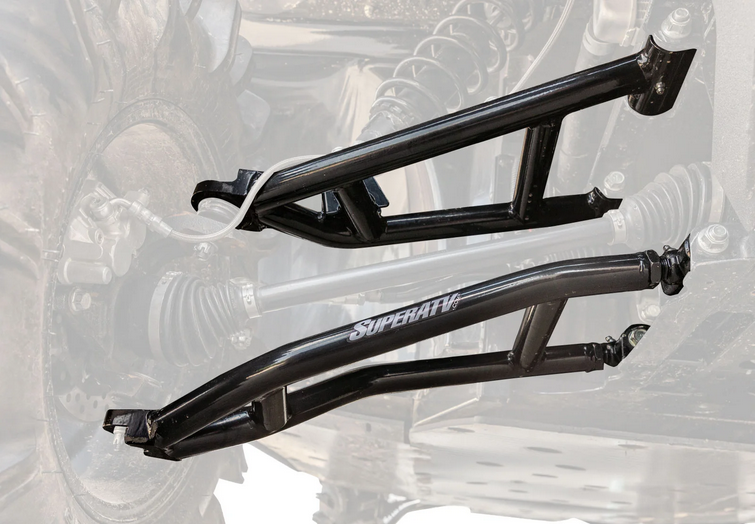 KAWASAKI MULE PRO 1.5 FORWARD HIGH CLEARANCE A-ARMS, SUPER ATV, AA-K-MULE-OHC-02, NO BALL JOINTS INCLUDED thumbnail 2