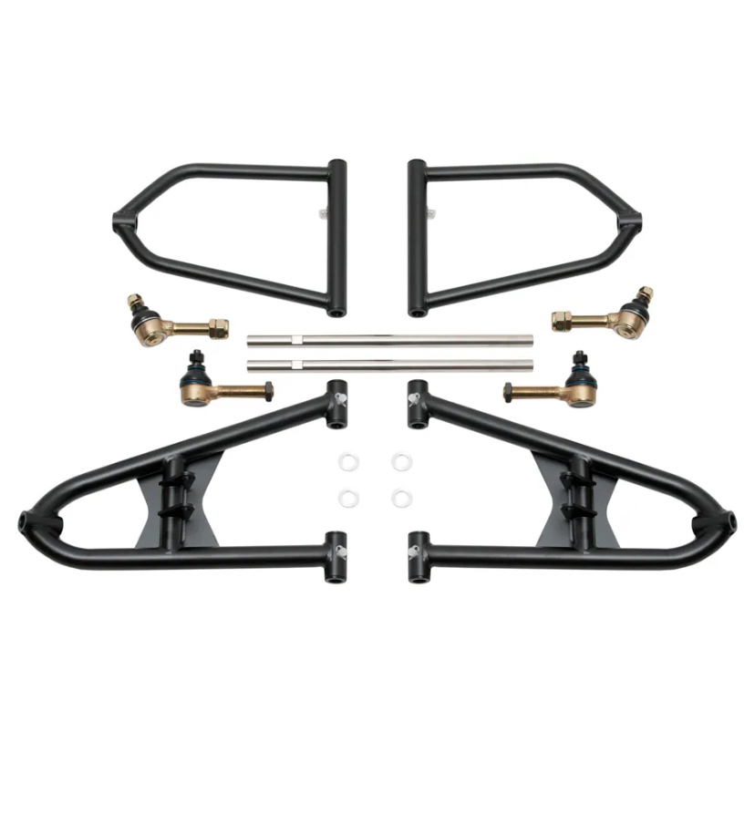 YAMAHA BANSHEE YFZ 350 1987-2006 A-ARM KIT +2 Wide, +1 Forward image 1