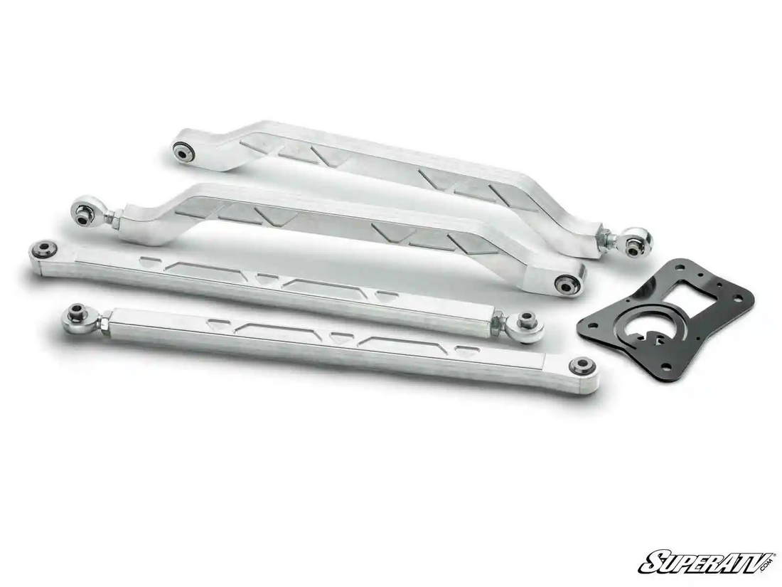 POLARIS PRO R TURBO R BILLET HIGH CLEARANCE ALUMINUM RADIUS ROD ARMS RA-P-PROR-B-02 image 1
