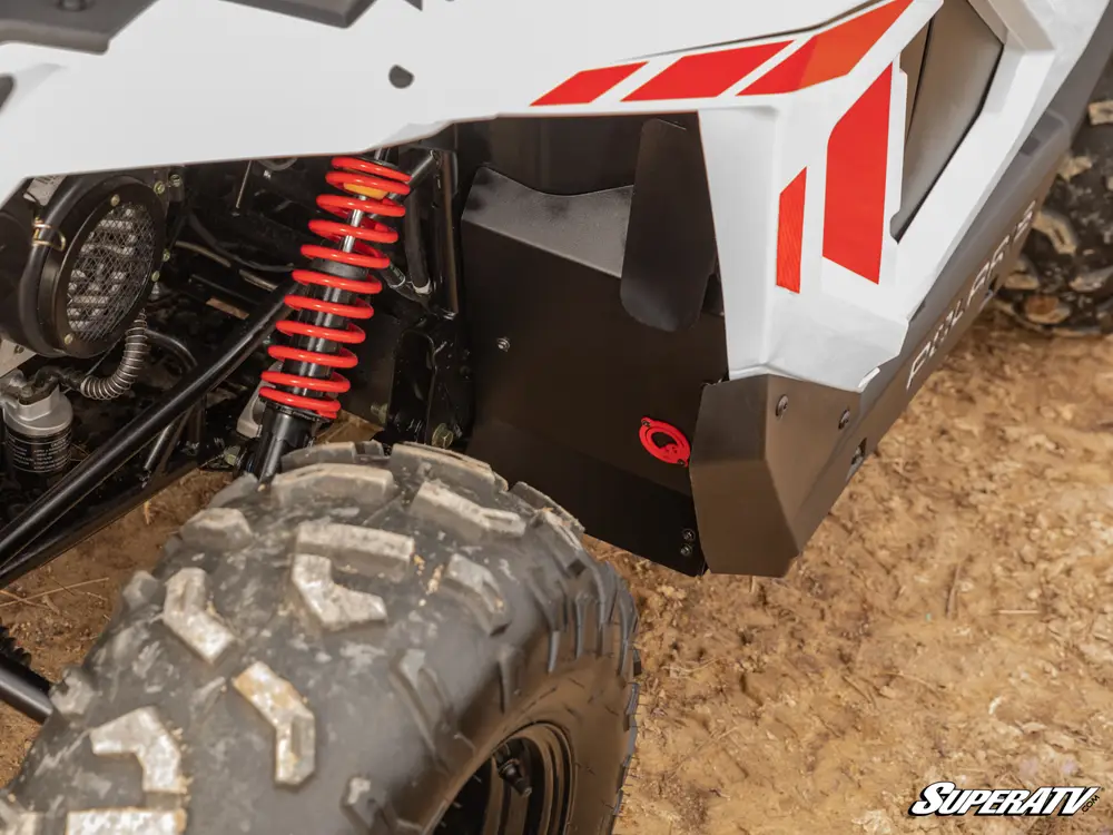 POLARIS RZR 200 REAR INNER FENDER WHEEL ARCH GUARD, SUPER ATV MG-P-RZR200-01 thumbnail 2