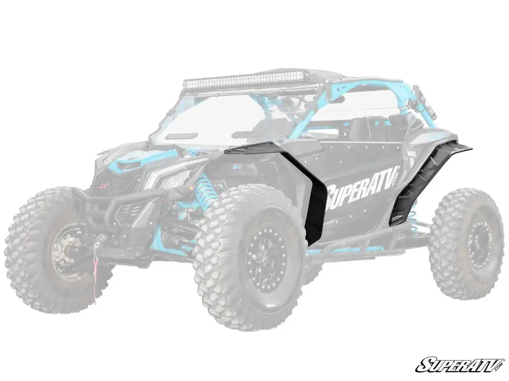CANAM MAVERICK X3 HD WHEEL ARCH FENDER FLARES MUD GUARDS, SUPER ATV FF-CA-X3-001 thumbnail 2
