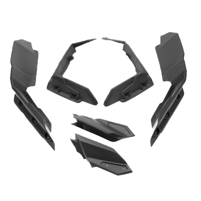 CANAM MAVERICK X3 HD WHEEL ARCH FENDER FLARES MUD GUARDS, FF-CA-X3-001 image 1
