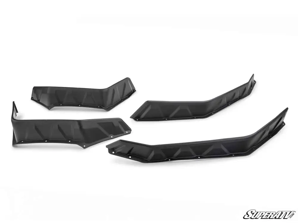 CANAM MAVERICK X3 HD WHEEL ARCH FENDER FLARES MUD GUARDS, SUPER ATV FF-CA-X3-001 image 1