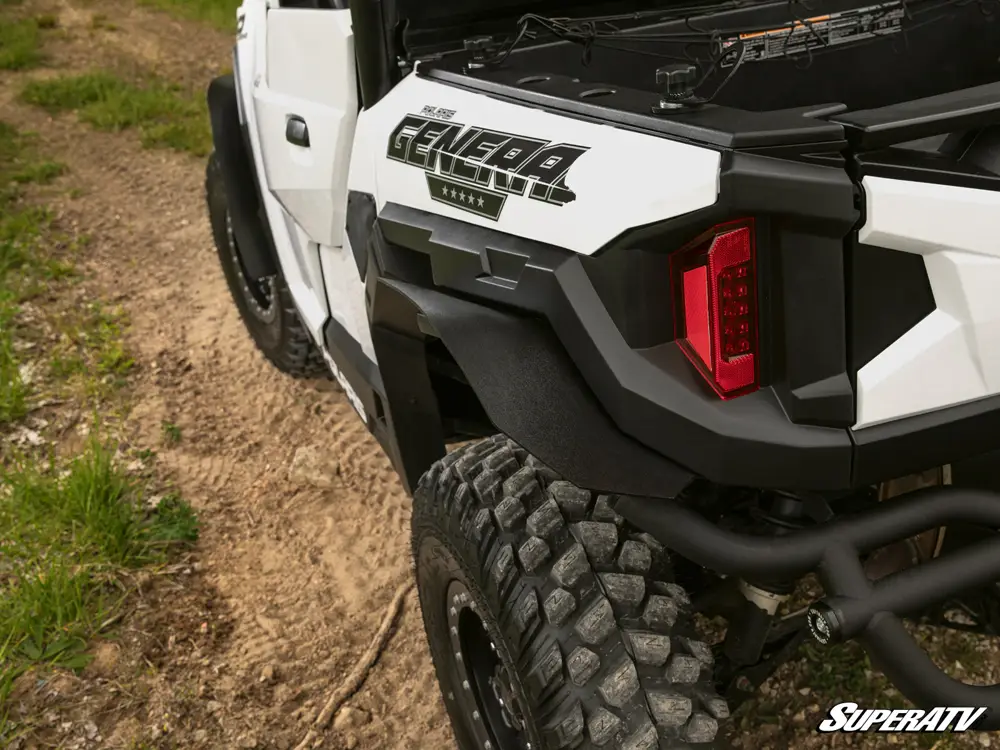 POLARIS GENERAL LOW PROFILE WHEEL ARCH FENDER FLARES MUD GUARDS, SUPER ATV FF-P-GEN1K-001 thumbnail 2