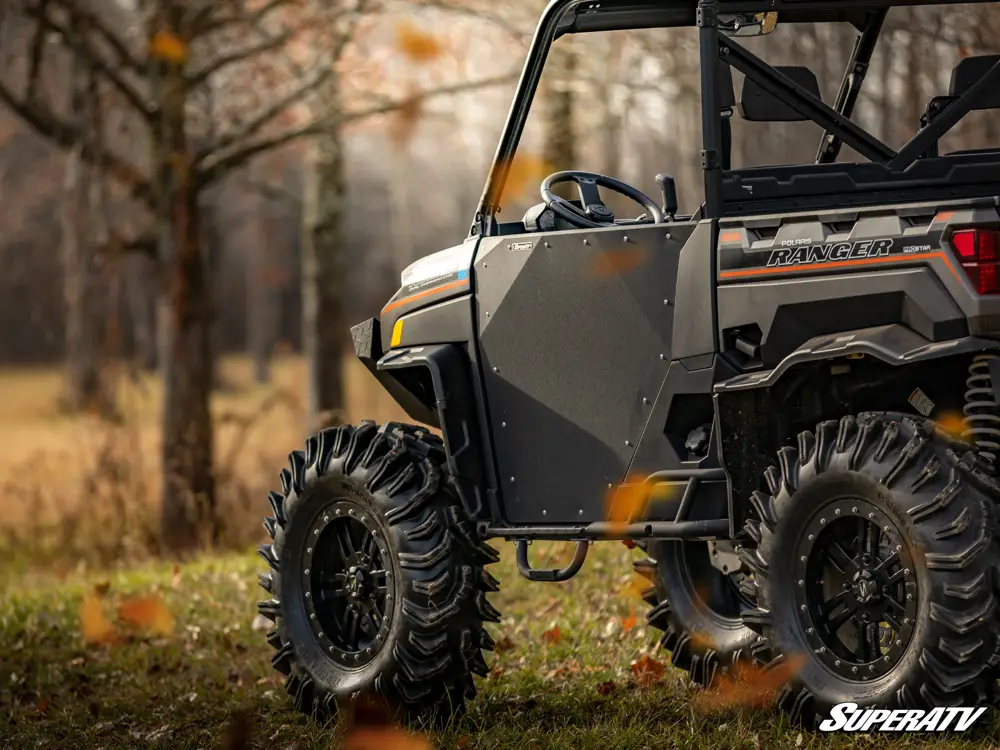 POLARIS RANGER XP HD WHEEL ARCH FENDER FLARES MUD GUARDS, SUPER ATV FF-P-RAN1K thumbnail 2