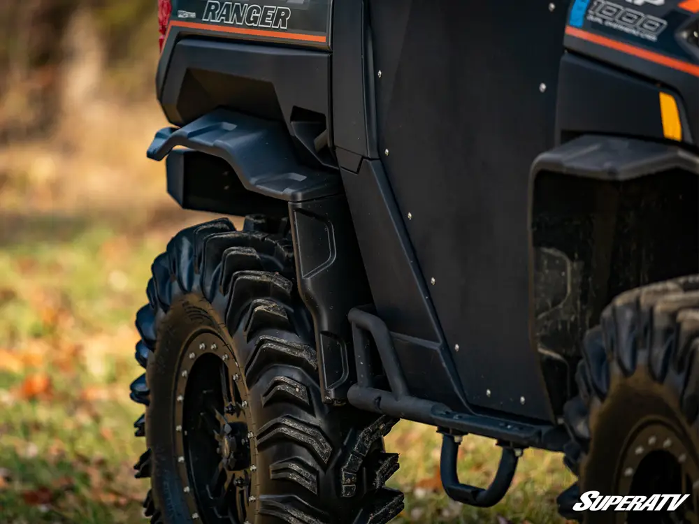 POLARIS RANGER XP HD WHEEL ARCH FENDER FLARES MUD GUARDS, SUPER ATV FF-P-RAN1K thumbnail 3
