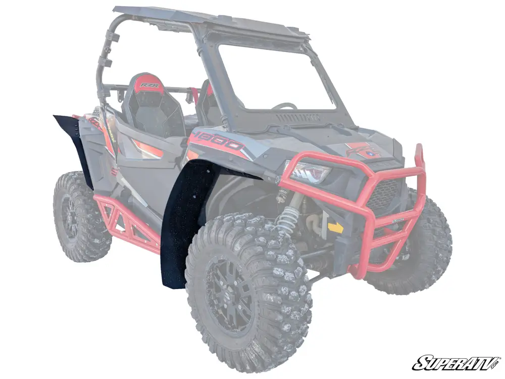 POLARIS RZR 900 LOW PROFILE WHEEL ARCH FENDER FLARES MUD GUARDS, SUPER ATV FF-P-RZR900 image 1