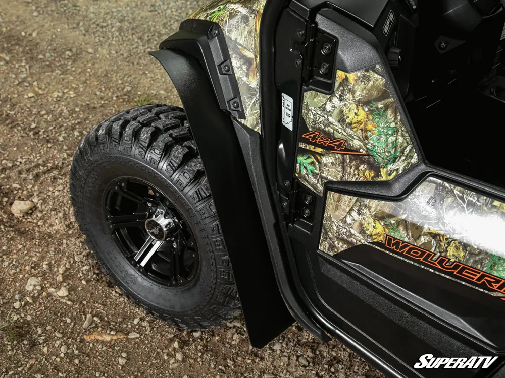 YAMAHA WOLVERINE X2 WHEEL ARCH FENDER FLARES MUD GUARDS, SUPER ATV FF-Y-WVX2 thumbnail 2
