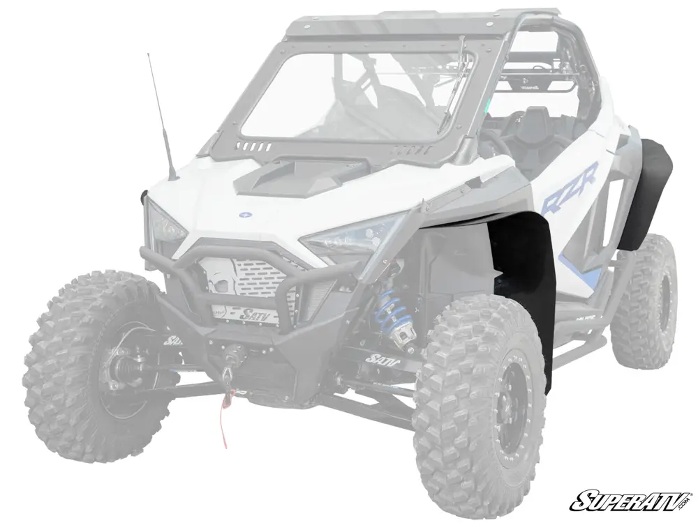 POLARIS PRO XP TURBO R LOW PROFILE WHEEL ARCH FENDER FLARES MUD GUARDS, SUPER ATV FF-P-PROXP-001 image 1