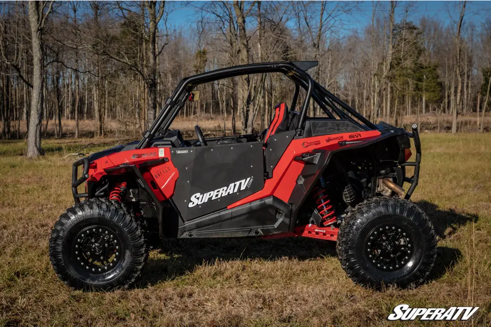 POLARIS XP TURBO/1000 HD WHEEL ARCH FENDER FLARES MUD GUARDS, SUPER ATV FF-P-RZR1K-001 thumbnail 3