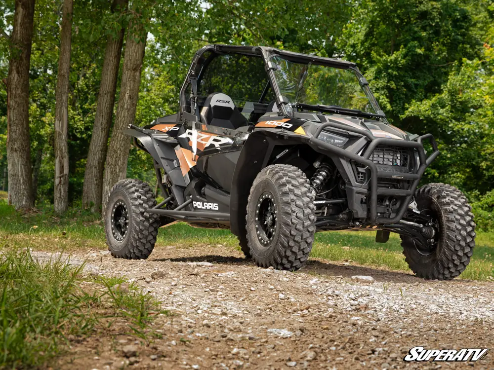 POLARIS XP TURBO/1000 LOW PROFILE WHEEL ARCH FENDER FLARES MUD GUARDS, SUPER ATV FF-P-RZRXP thumbnail 2