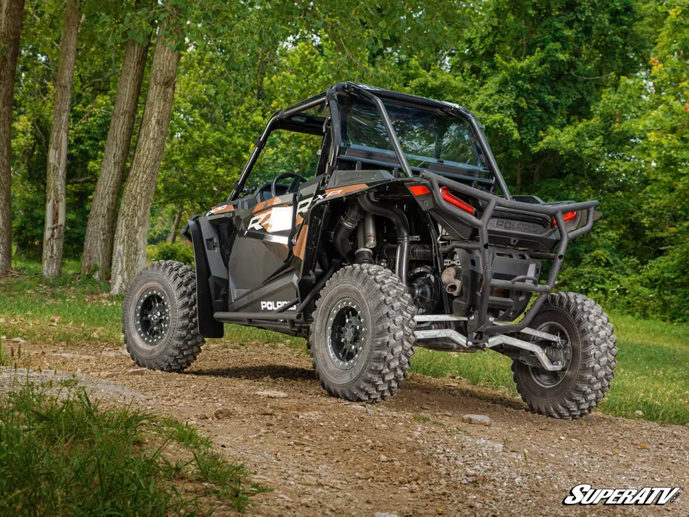 POLARIS XP TURBO/1000 LOW PROFILE WHEEL ARCH FENDER FLARES MUD GUARDS, SUPER ATV FF-P-RZRXP thumbnail 3