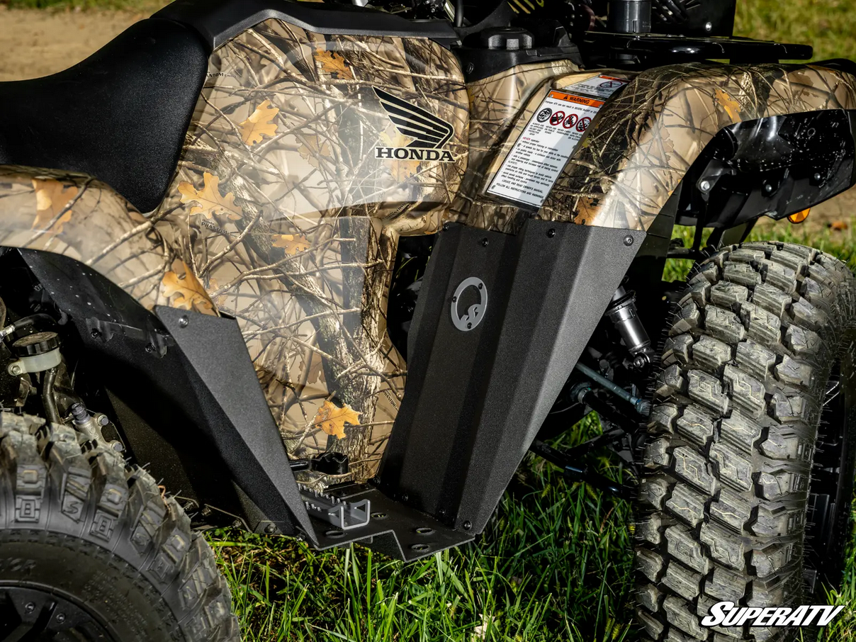 HONDA 500 520 RUBICON FOREMAN FOOTWELLS STEEL SUPERATV FTW-H-RUBI-00 thumbnail 2