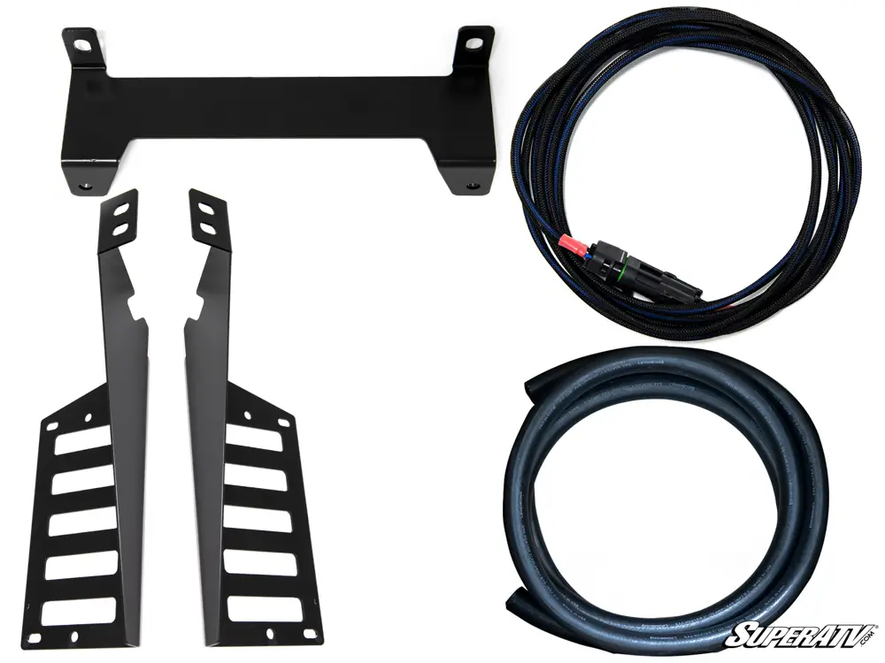 POLARIS RZR XP 1000 RADIATOR RELOCATION KIT, SUPERATV RRK-P-RZR1K-01 image 1