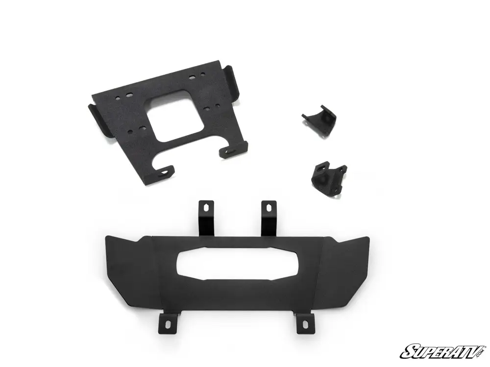 POLARIS RZR XP 1000/TURBO WINCH MOUNT PLATE, SUPERATV WM-P-RZR1K-00 image 1