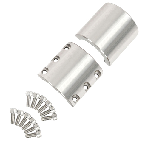 WELDABLE SPLIT CLAMP 1.875 48mm ROLL CAGE UNIVERSAL thumbnail 2