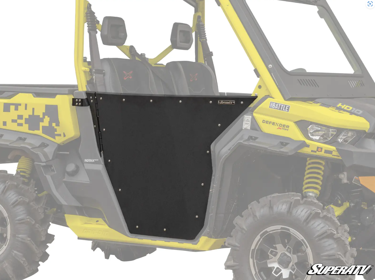 CAN-AM DEFENDER TRAXTER ALUMINIUM DOORS, SUPER ATV DOOR-CA-DEF-002-00 image 1