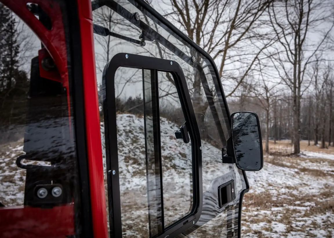 POLARIS GENERAL CAB ENCLOSURE DOORS CLEAR, SUPER ATV DOOR-P-GEN-001-72 thumbnail 2