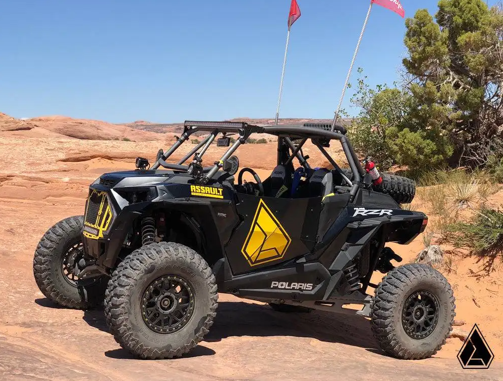 POLARIS RZR XP TURBO ALUMINUM DOORS & REAR PANELS, SUPER ATV DOOR-P-RZRTS-01 thumbnail 3
