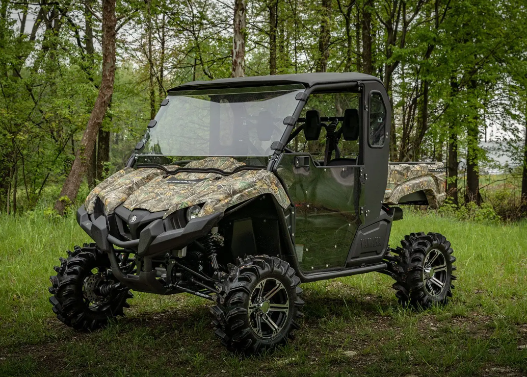 YAMAHA VIKING CAB ENCLOSURE DOORS CLEAR, SUPER ATV DOOR-Y-VIK-001-72 thumbnail 2