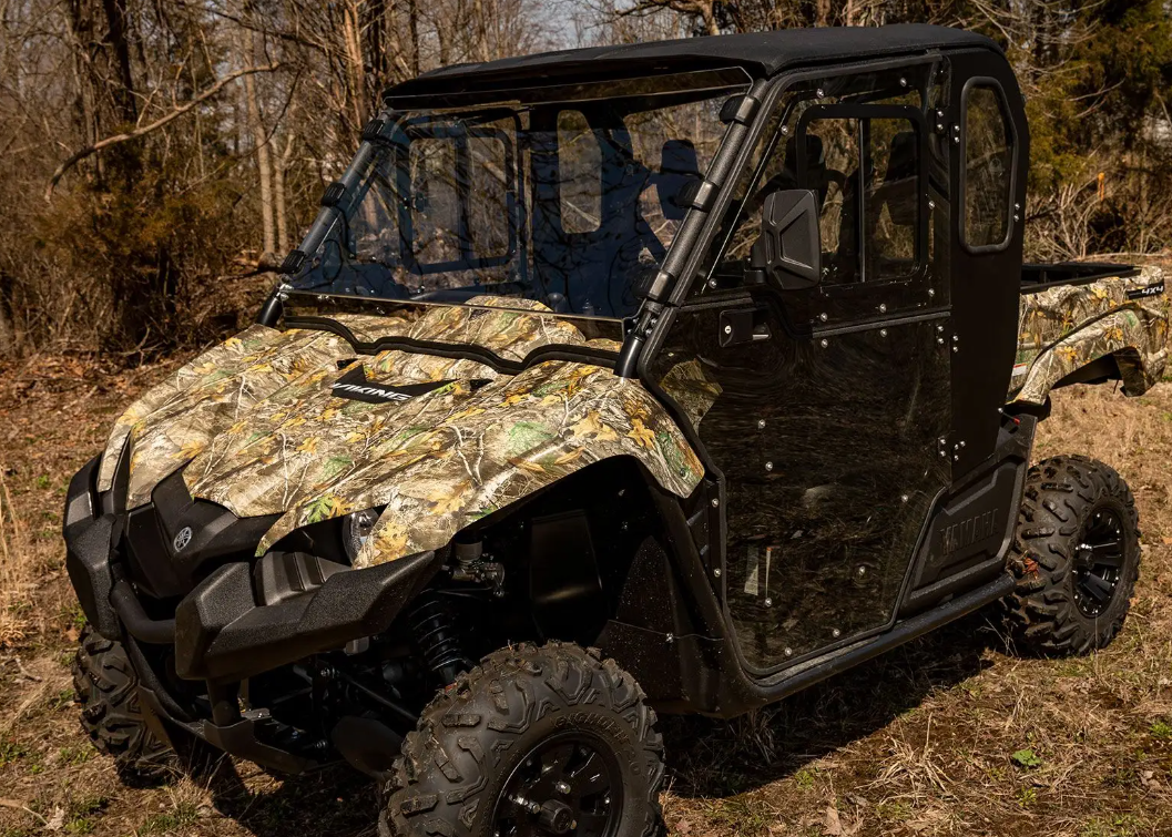 YAMAHA VIKING CAB ENCLOSURE DOORS CLEAR, SUPER ATV DOOR-Y-VIK-001-72 thumbnail 3