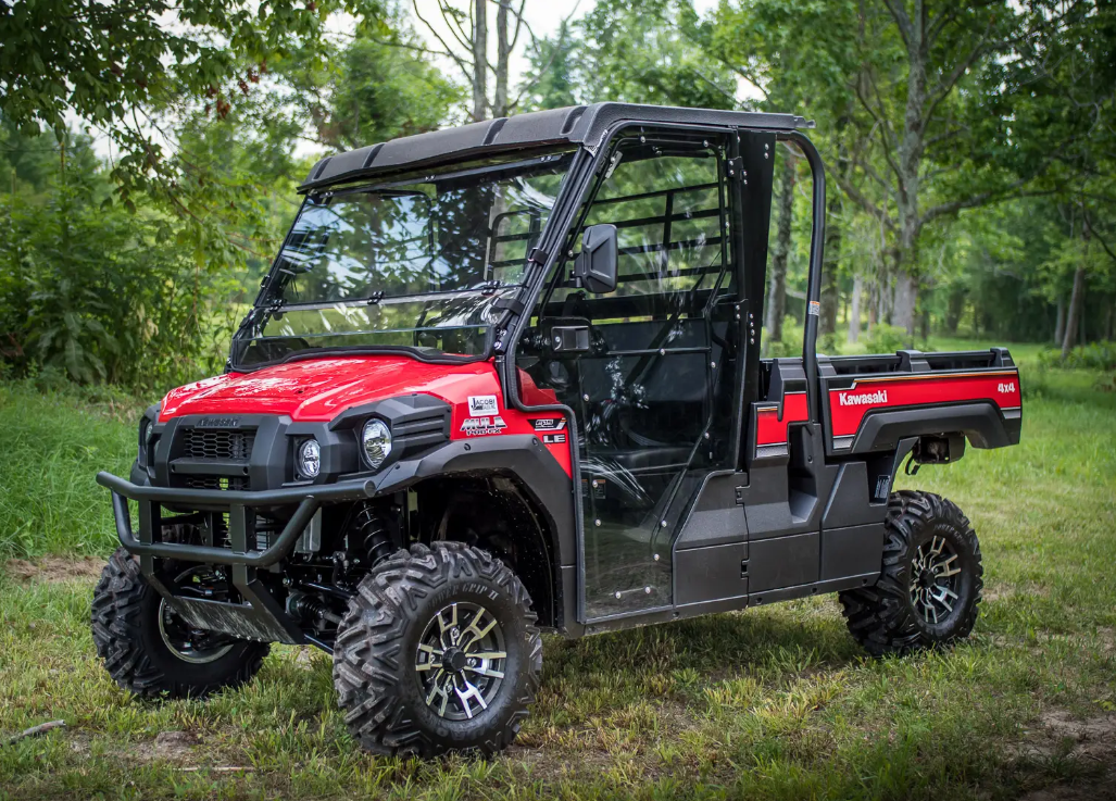 KAWASAKI MULE CAB ENCLOSURE DOORS CLEAR, SUPER ATV DR-K-FX-001-72 thumbnail 2