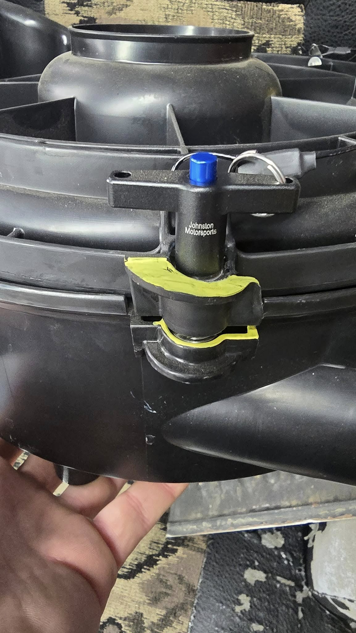 POLARIS PRO R 4 PIN QUICK RELEASE CVT COVER KIT JOHNSTON MOTORSPORTS thumbnail 3