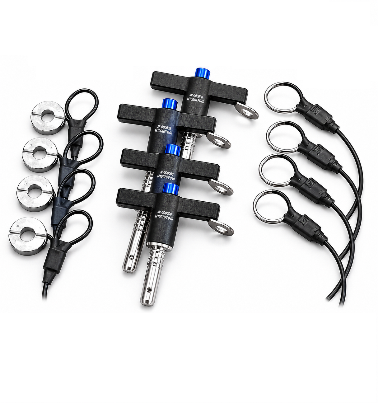 POLARIS PRO R 4 PIN QUICK RELEASE CVT COVER KIT JOHNSTON MOTORSPORTS image 1