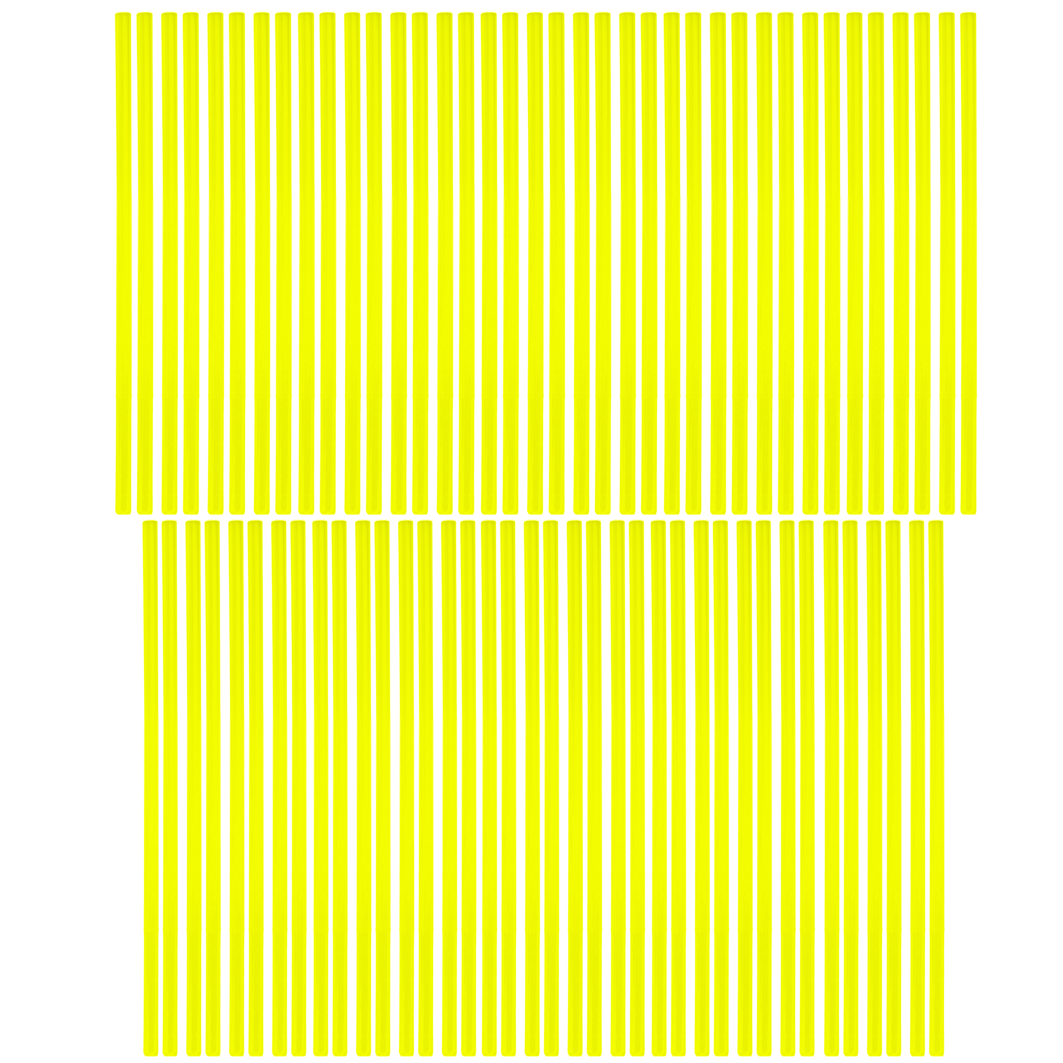 SPOKE SKIN SET 8.5 & 7.5 YEL, SS-101, 76 PCS, NEON YELLOW