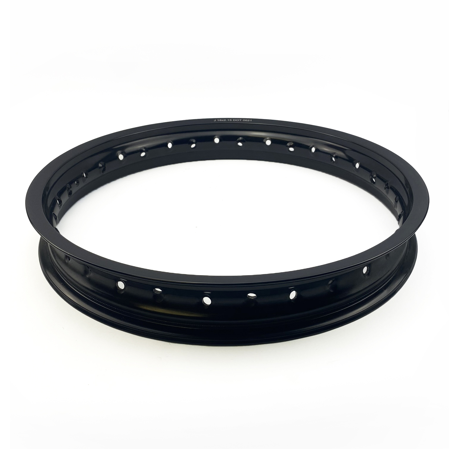 RIM 215 x 18 32H MTX MOTO ALLOY RIM BLACK thumbnail 2