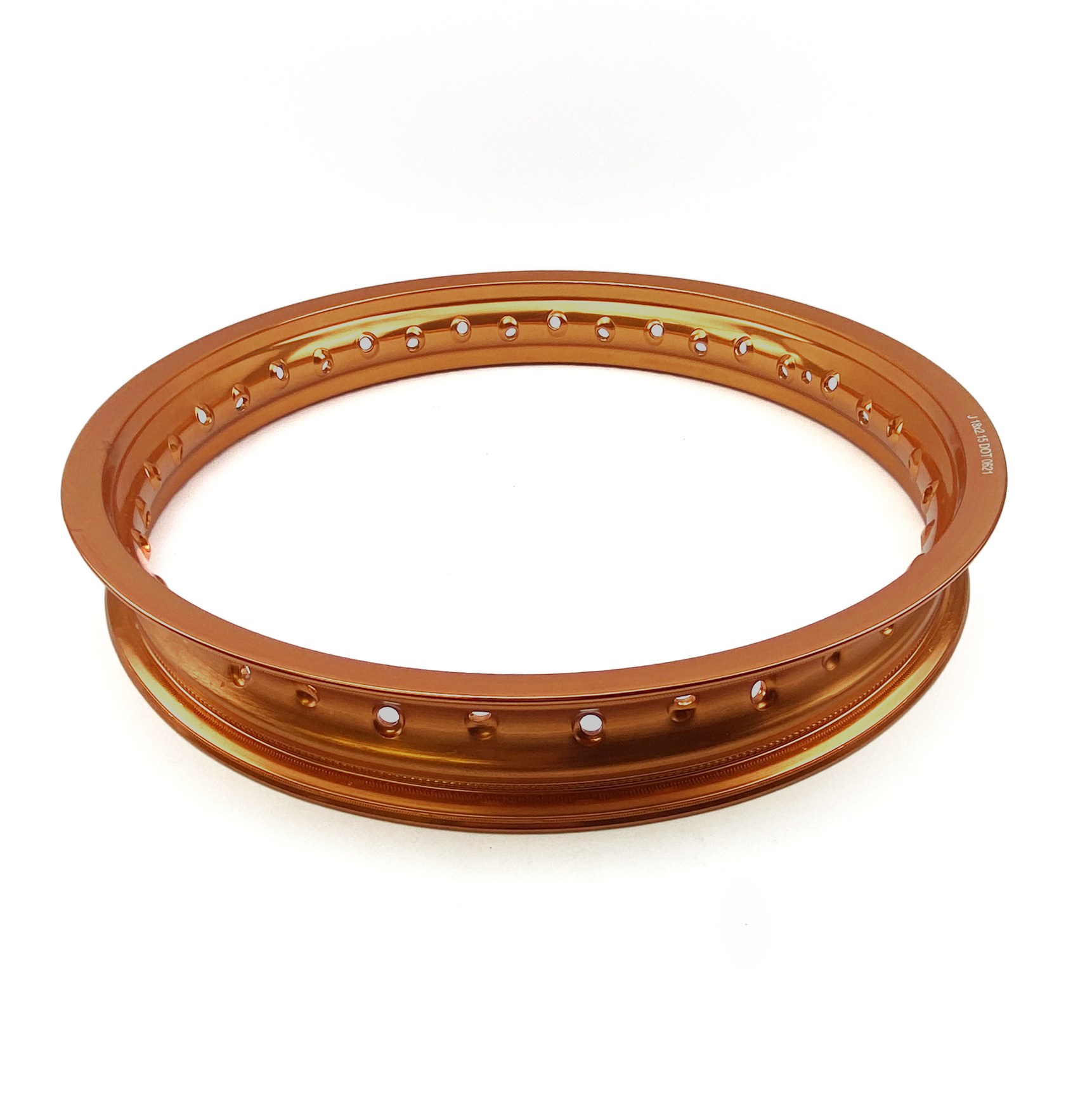 RIM 215 x 18 36H MTX MOTO ALLOY RIM ORANGE 85-135 thumbnail 2