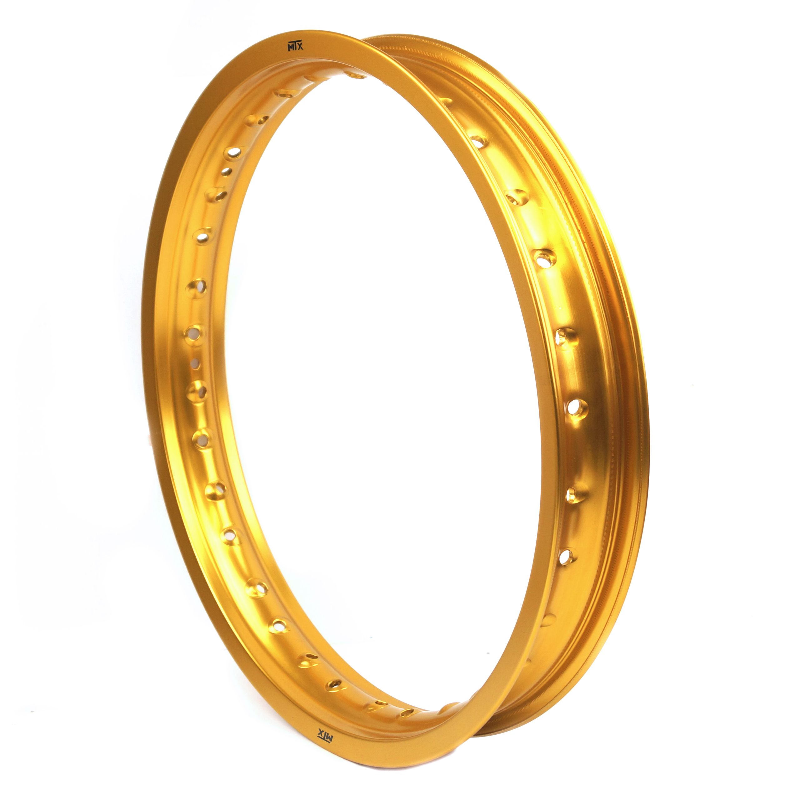 RIM 215 x 19 36H MTX MOTO ALLOY RIM GOLD 85-175 - T6 image 1