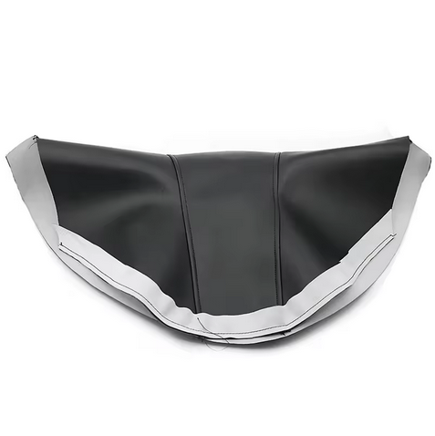 SEAT COVER 87-06 SUZUKI LT 80 BLACK SMOOTH 45100-40B10-W56 45100-40B20-W56 thumbnail 2