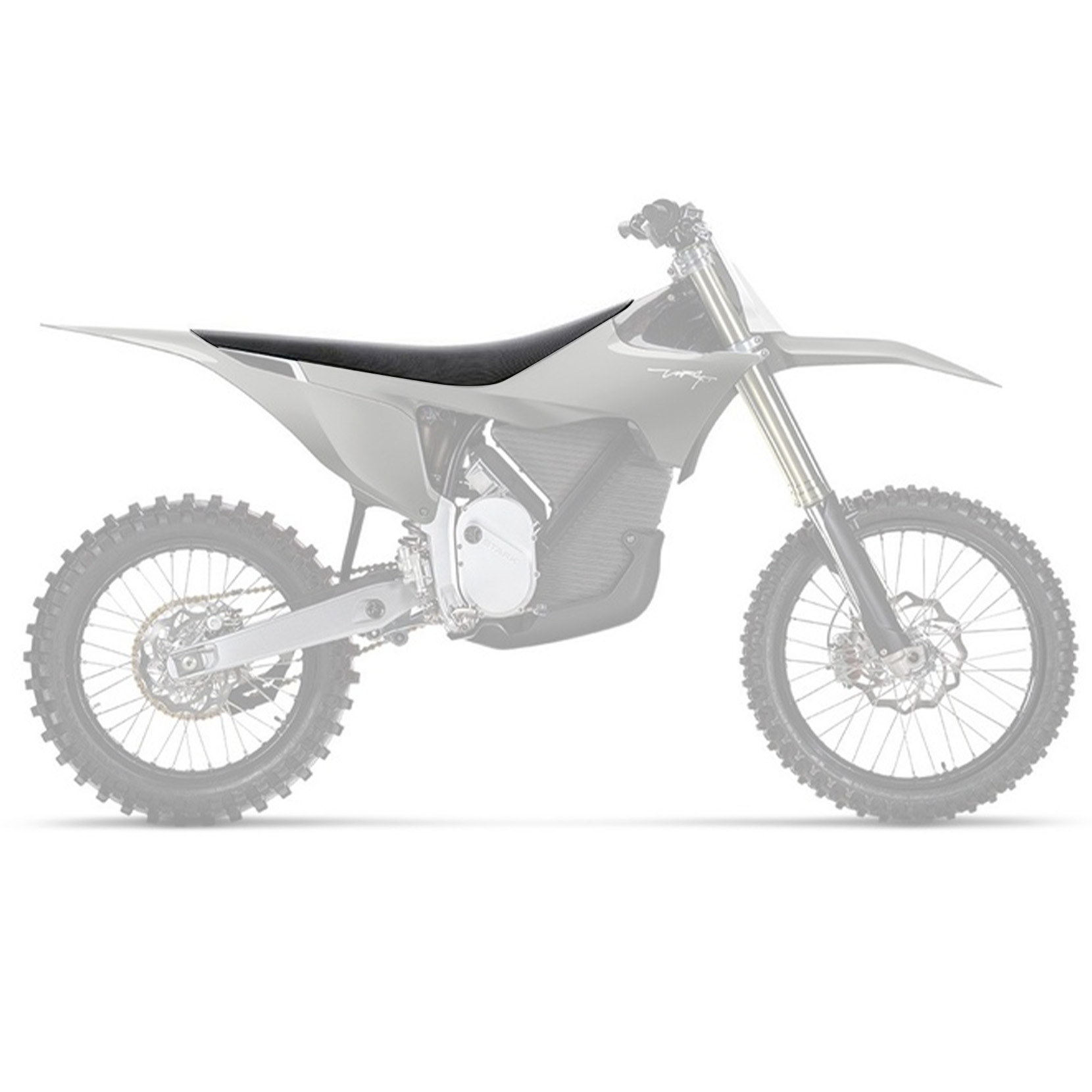 STARK FUTURE VARG 24-25, BLACK PYRAMID SEAT COVER, BLACKBIRD 1L00G thumbnail 2
