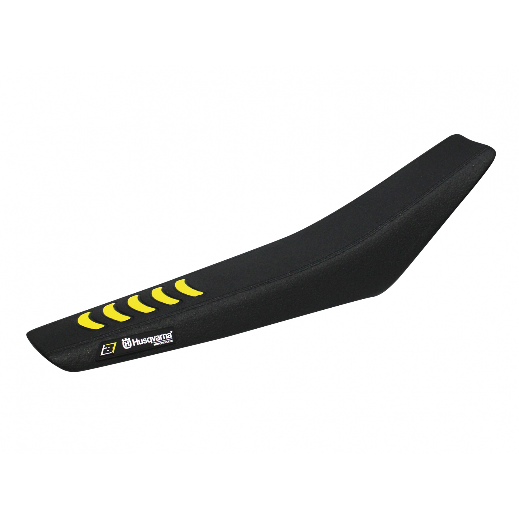 23-25 TC/FC 24-25 TE/FE HUSQVARNA BLACK/YELLOW DG3 SEAT COVER, BLACKBIRD 1626H image 1