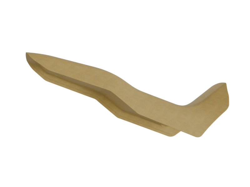 SEAT FOAM STANDARD TRANSALP 750 23-25 R-TECH R-SPUALP00024 image 1